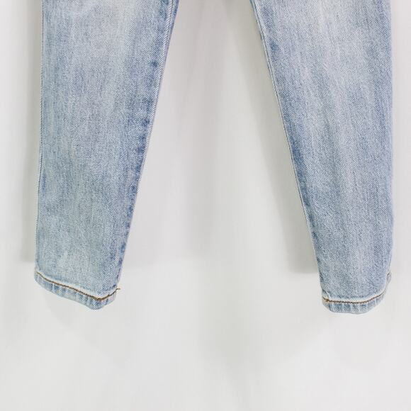 CAT & JACK Blue Light Wash Patch Work Skinny Jeans - Picture 3 of 7